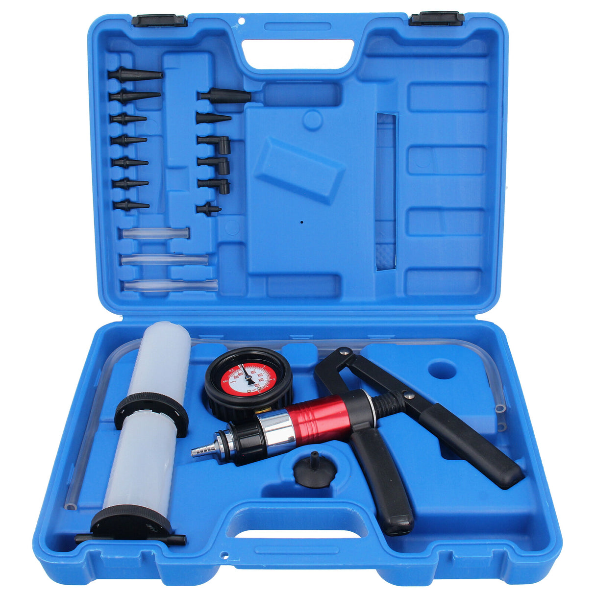 Vakuum Druckprüfer Vakuumpumpe Bremsenentlüfter Bremsenentlüftung Druckpumpe