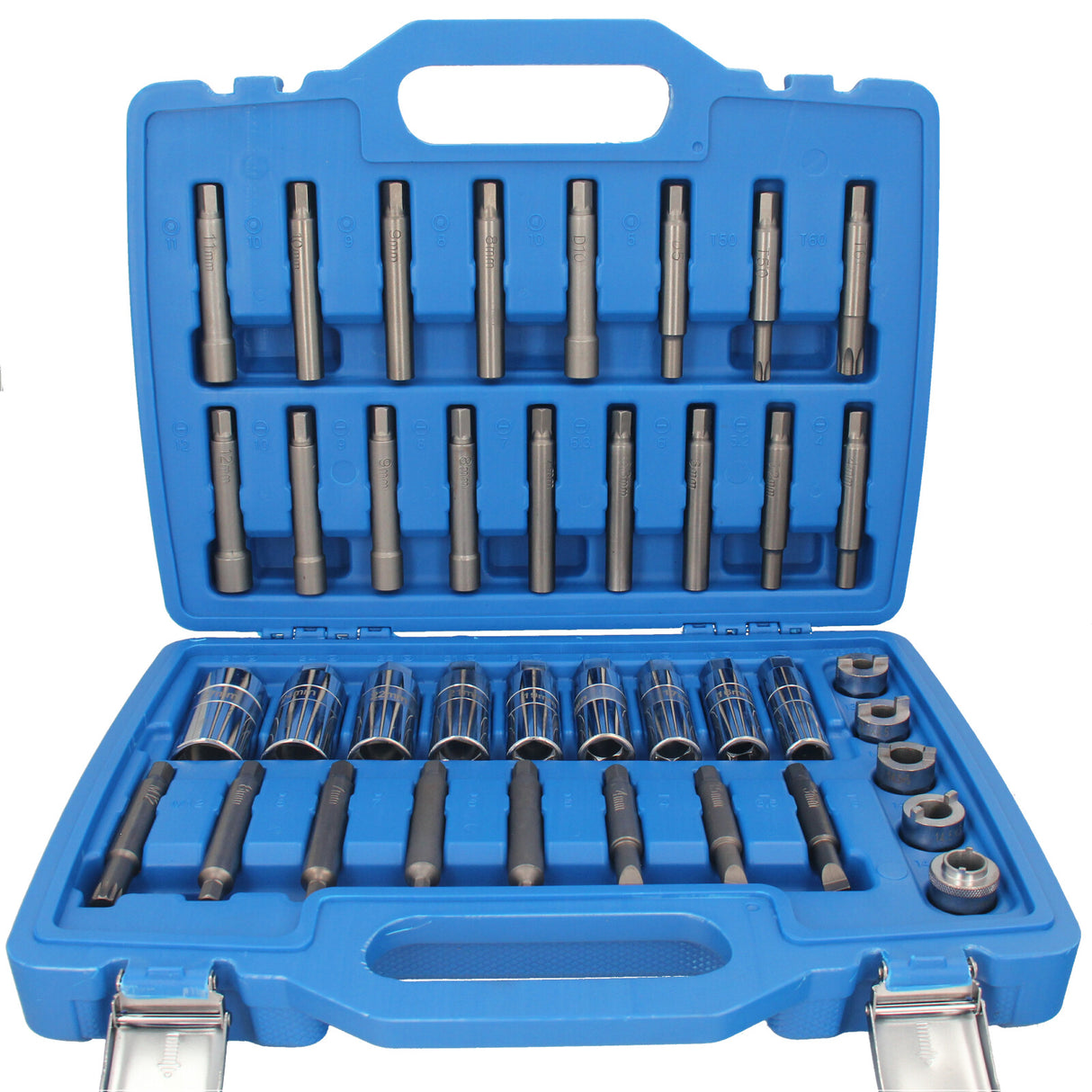 39 tlg. Stoßdämpfer Werkzeug Set Kfz Pkw Schlüssel Dämpferschlüssel Federbein