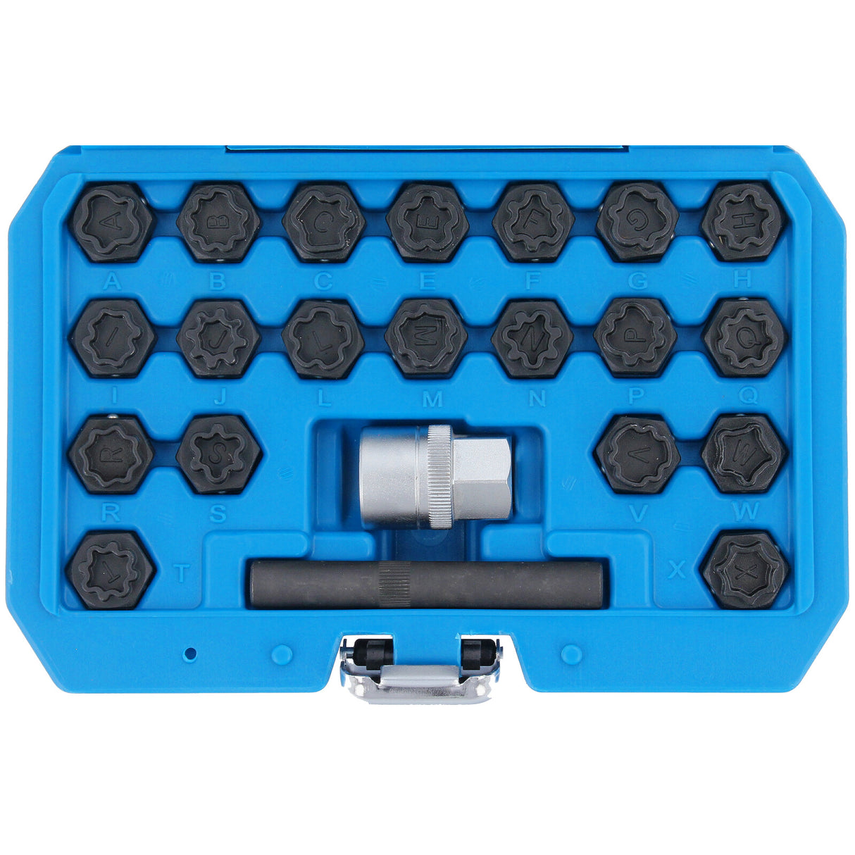 22tlg Automotive Felgenschloss Radschrauben Radbolzen Knacker Werkzeug für Audi