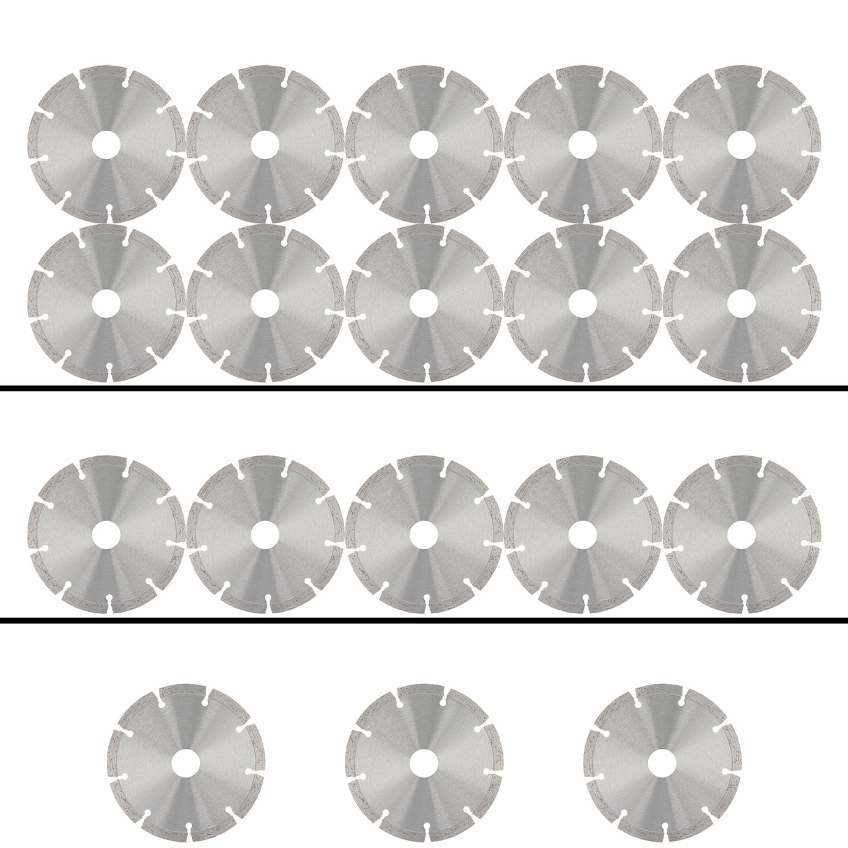 Diamanttrennscheibe Diamantscheibe für Winkelschleifer Durchmesser 125 mm - Universal