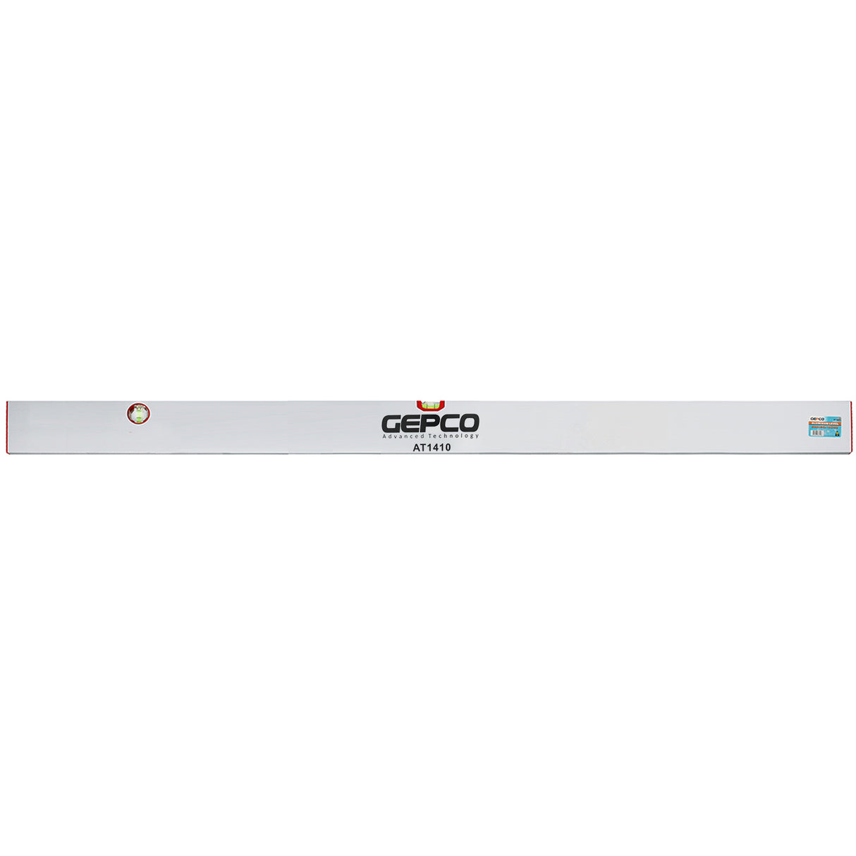 GEPCO Łata murarska 7 szt. 60-100-120-150-180-200 cm alu - 2 poziomice wodne
