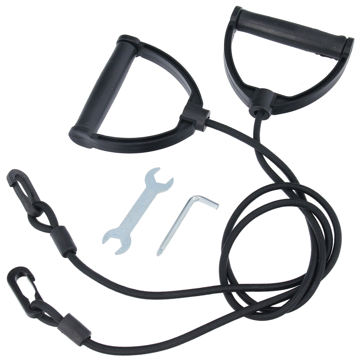 Stepper boczny z komputerem, regulowana wysokość pedałów, expander, sprzęt fitness