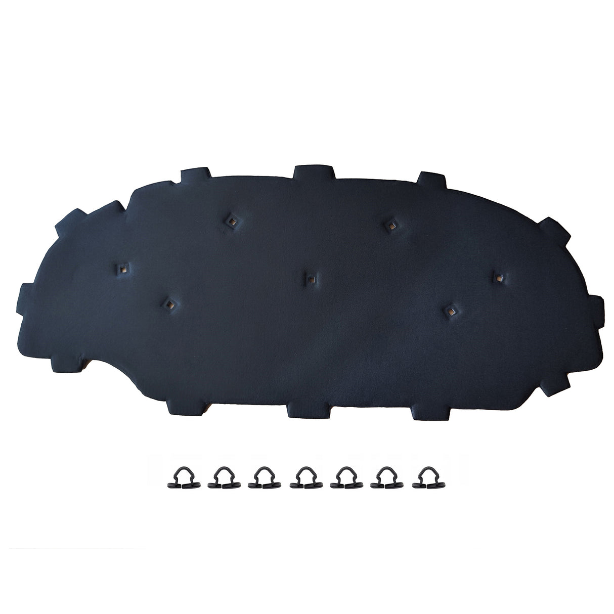 GEPCO Isolante cofano motore con clip per AUDI A3 8P 2008–2013 8P0863825L