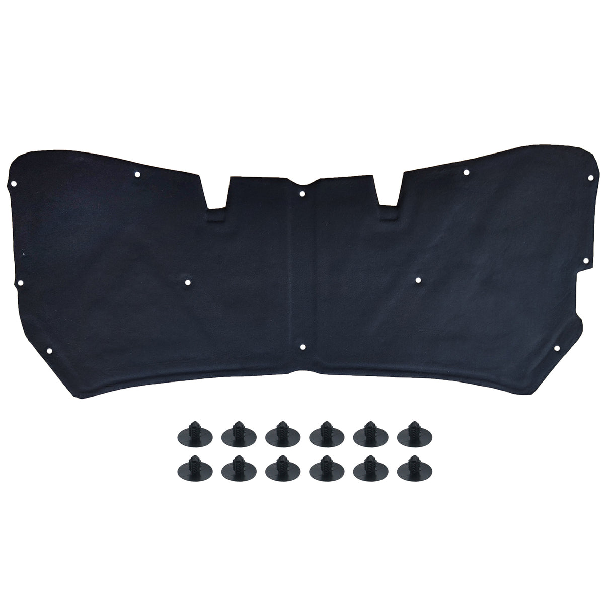 GEPCO Isolamento cofano motore per NISSAN QASHQAI I J10 2007-2010 con clips