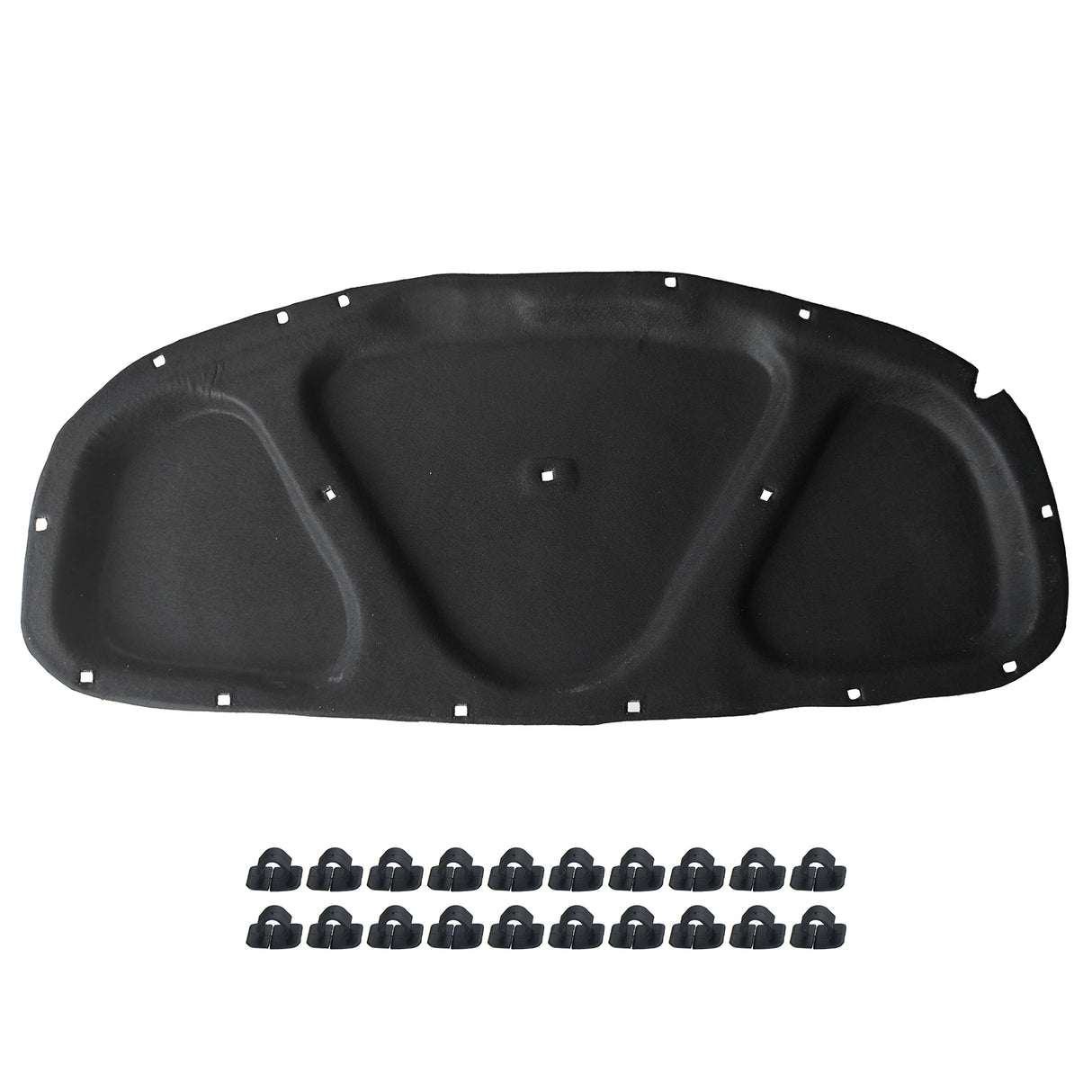 GEPCO Cofano isolamento termico e acustico per VW Passat B5 FL 3B 2000-2005 con clips