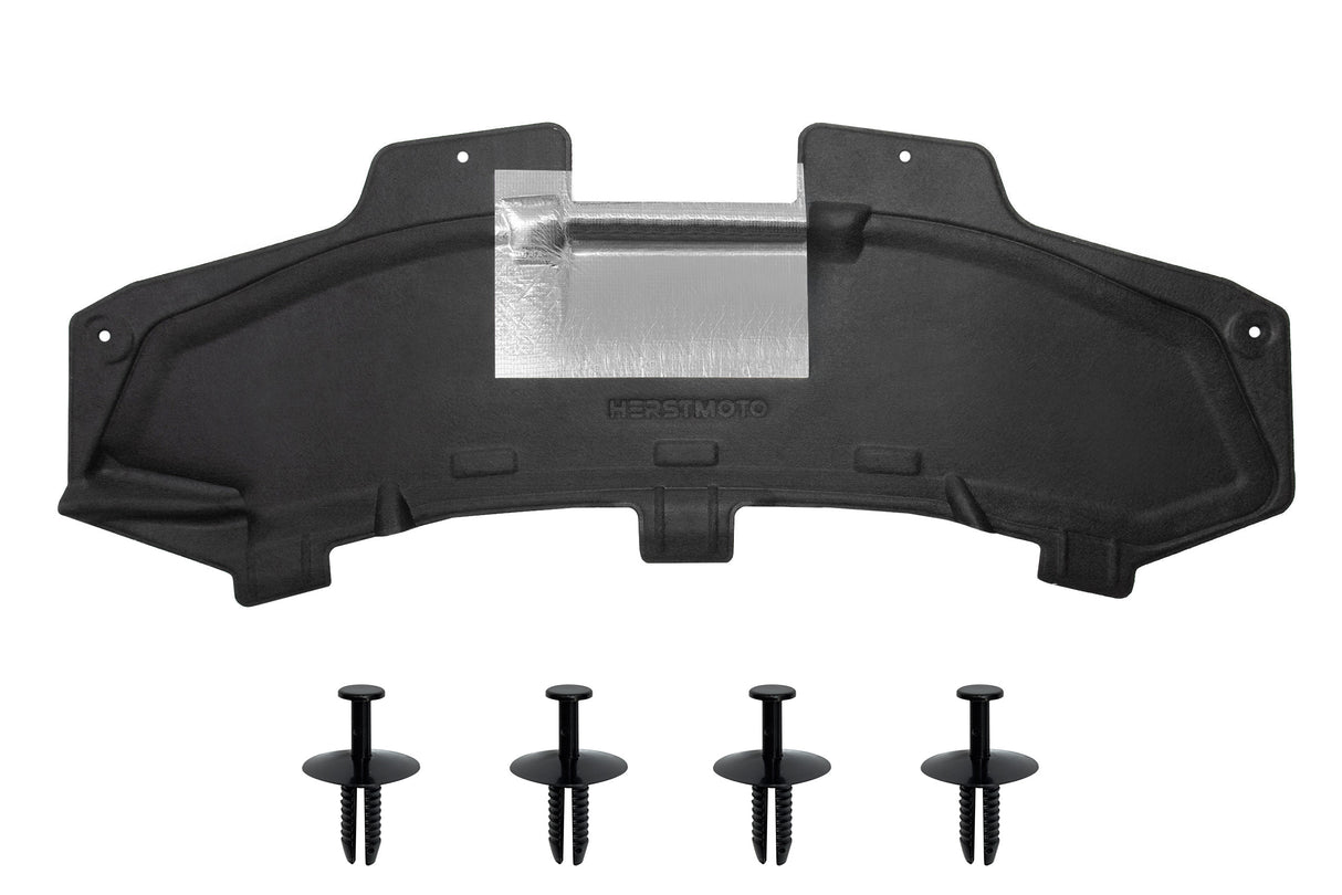 Isolante cofano motore per Peugeot 207 2006-2012 9681498480 con clips