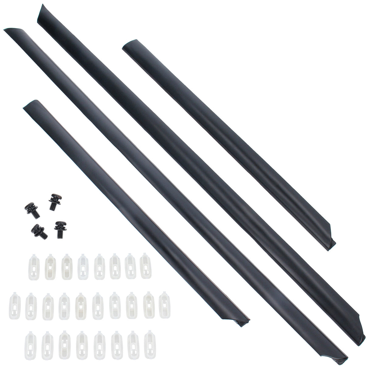 GEPCO 4 ZIERLEISTEN TÜRLEISTEN Für AUDI A4 B5 Limousine Avant