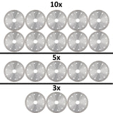 Diamanttrennscheibe Diamantscheibe für Winkelschleifer Durchmesser 125 mm - Universal - Turbo