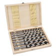Set di 8 punte per trapano a coclea da 230 mm - punte per legno per travi