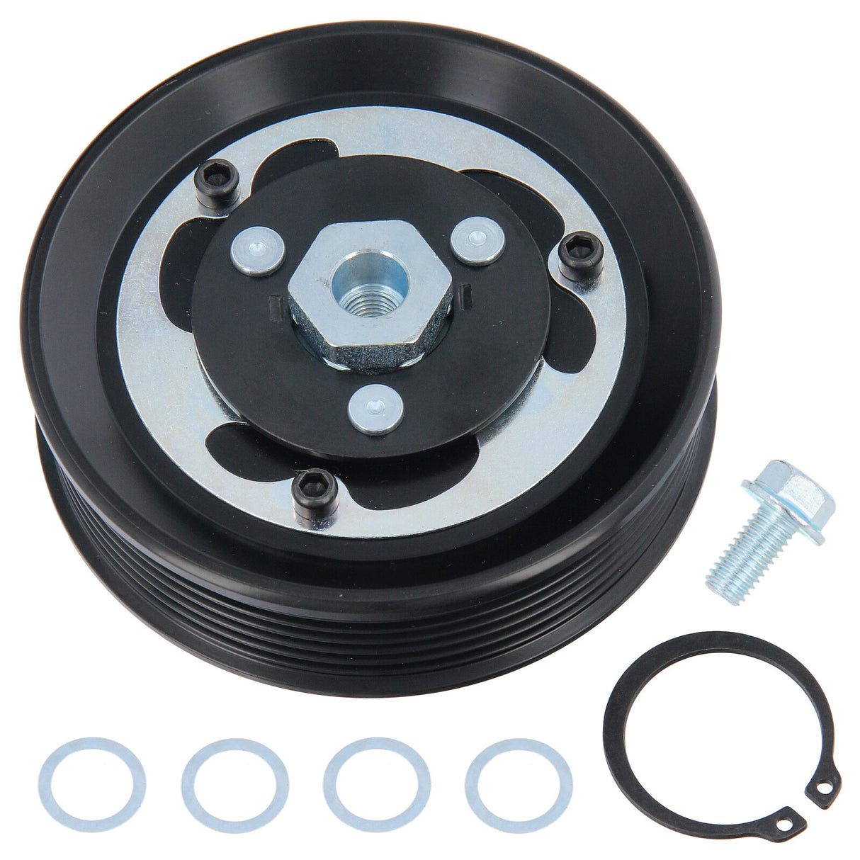 Frizione magnetica compressore aria condizionata per VW Golf Jetta Passat Audi A3 Q3 TT Seat Skoda
