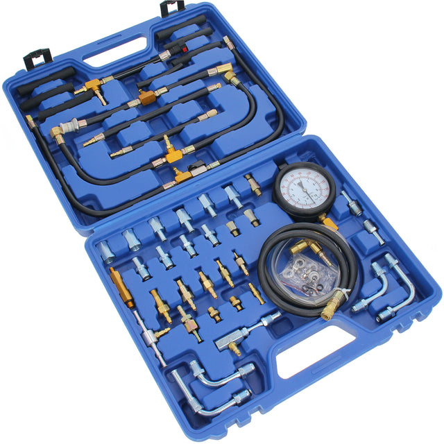 Tester di pressione della benzina Tester di pressione Strumento del sistema di iniezione Tester di compressione 0-8 BAR 120 Psi