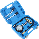 SET di 8 pezzi per tester di compressione, misuratore di compressione, motore a benzina