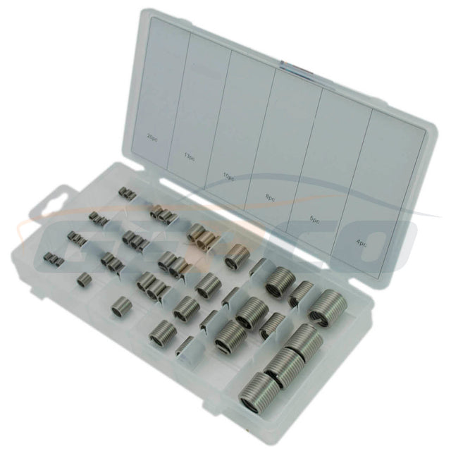 Inserti filettati GEPCO M4 M6 M8 M10 M12 M14 2.5D kit di riparazione per filettature 60 pz