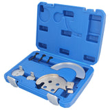Set di utensili per la rimozione della cinghia trapezoidale scanalata, gruppo di sostituzione della puleggia dell'albero motore