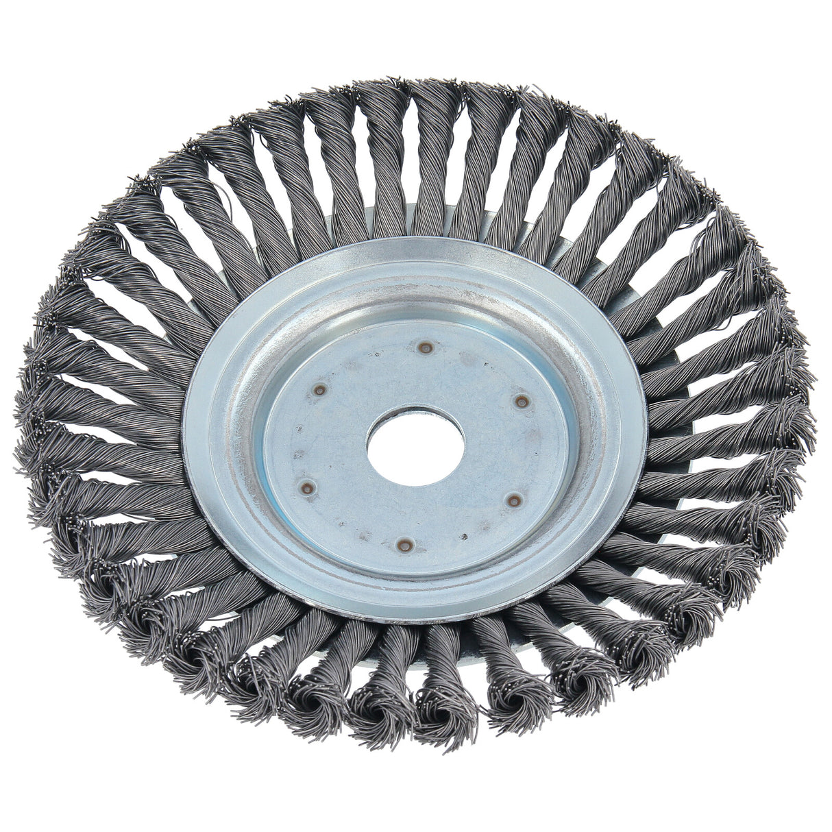 2x profesjonalne szczotki do usuwania chwastów z fug dla kos spalinowych, miękka i spleciona 25,4x200 mm