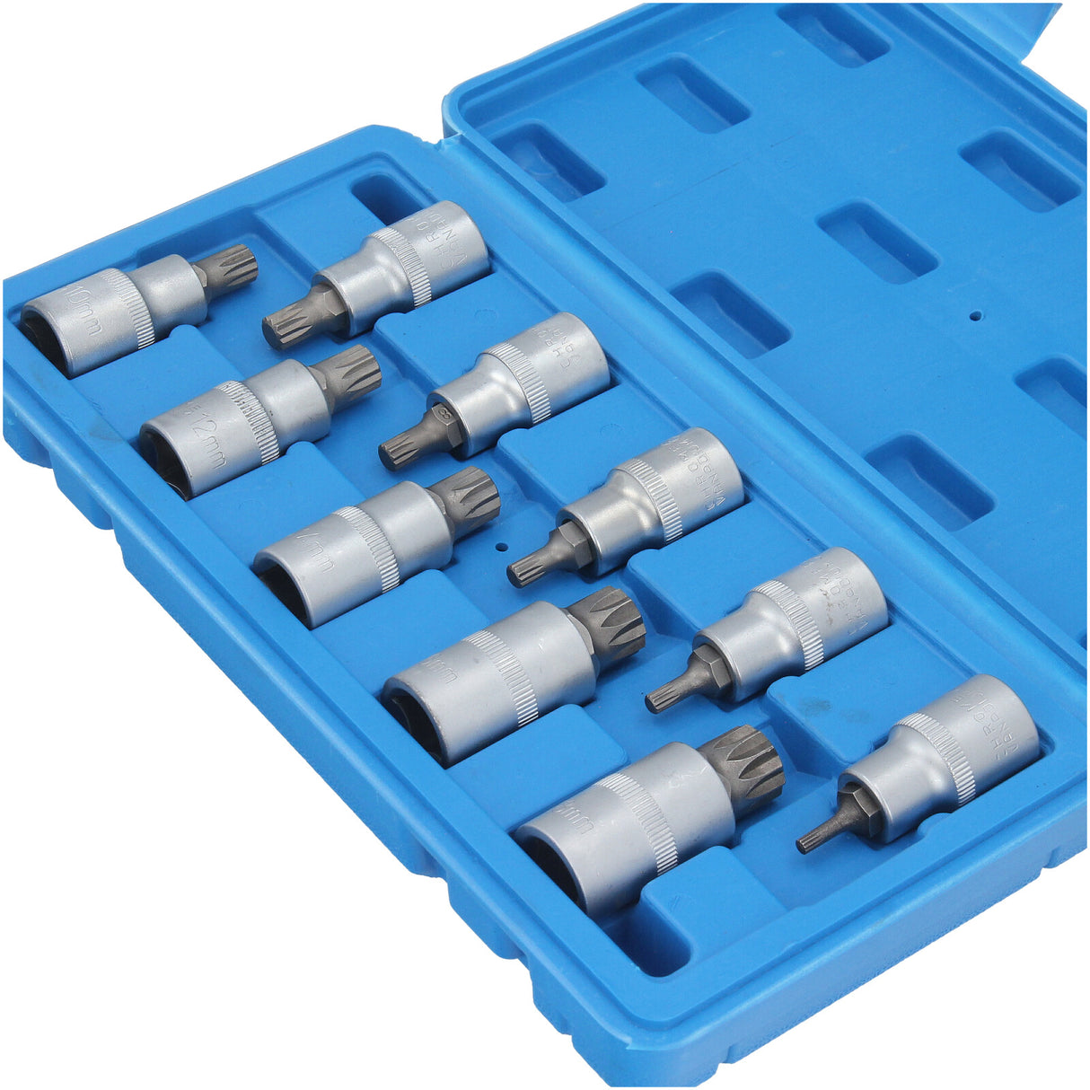 Zestaw kluczy nasadowych 1/2" sześciokątnych M4-M18 GEPCO Profi