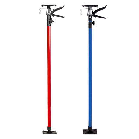 Supporto di montaggio supporto a soffitto morsetto telescopico supporto con una mano 115-290 cm fino a 30 kg