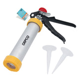 Pistolet do fug, zapraw i silikonu 300+600 ml z trzema dyszami