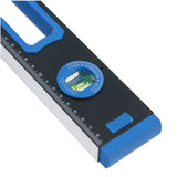 Wasserwaage Richtwaage Aluminium 2 Griff 60-200 cm 3 Libellen Lineal Magnetisch