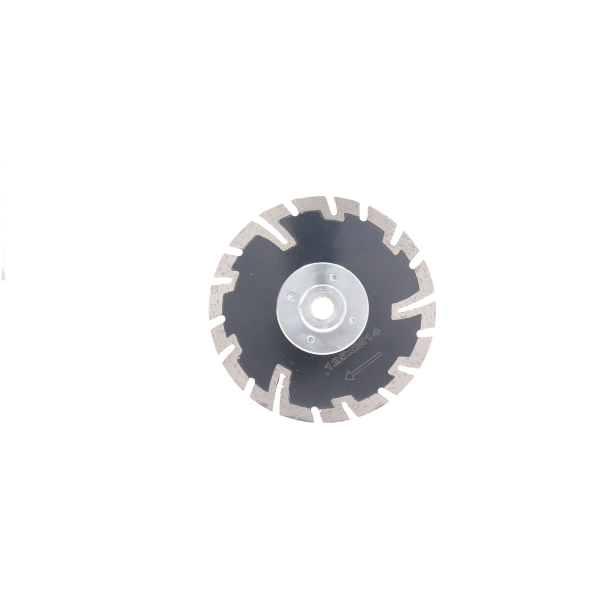 Tarcza diamentowa 125 mm z kołnierzem M14 do cięcia płytek i metalu