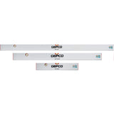 GEPCO Riga da Muratore 3pz Set 60-120-180 cm Alu - 2 Livelle a Bolla