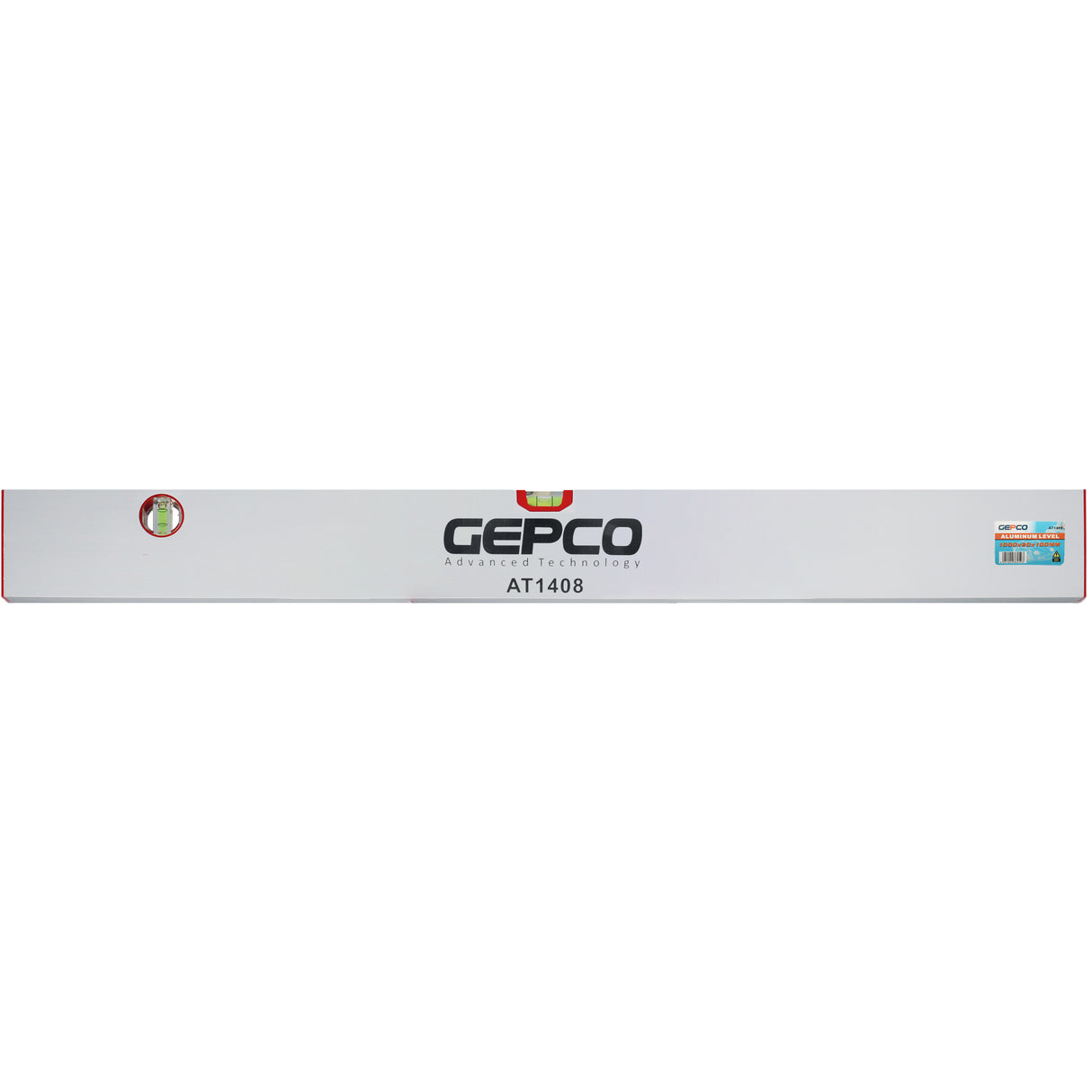 GEPCO Łata murarska 60 - 200 cm Aluminiowa - 2 poziomice wodne