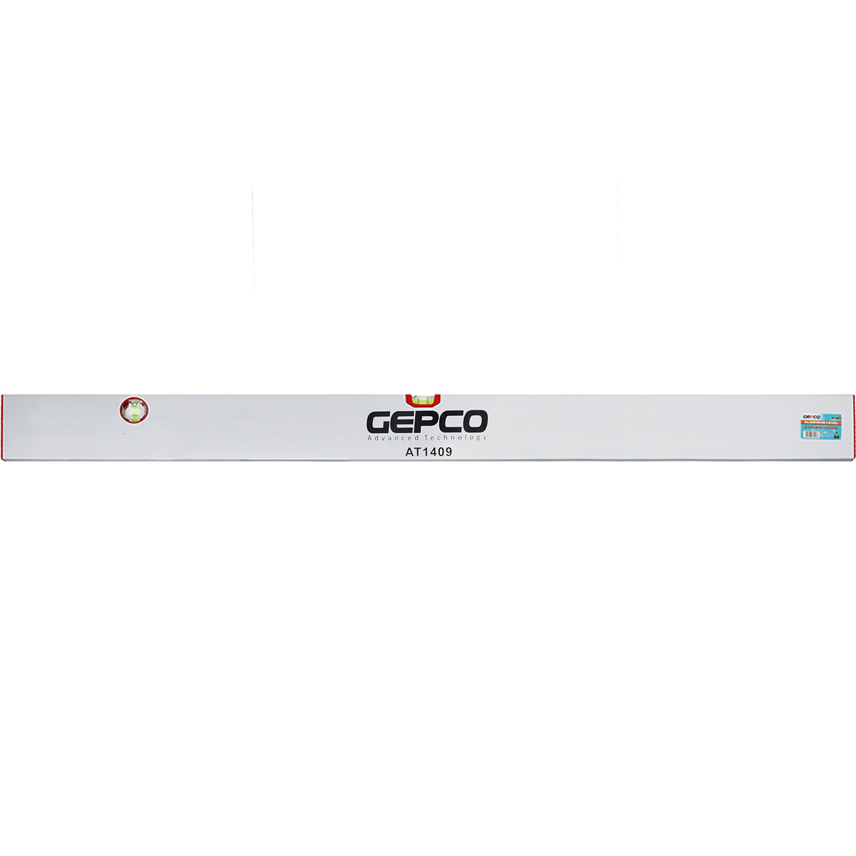 GEPCO Łata murarska zestaw 3 szt. 60-120-180 cm aluminiowa - 2 poziomice wodne