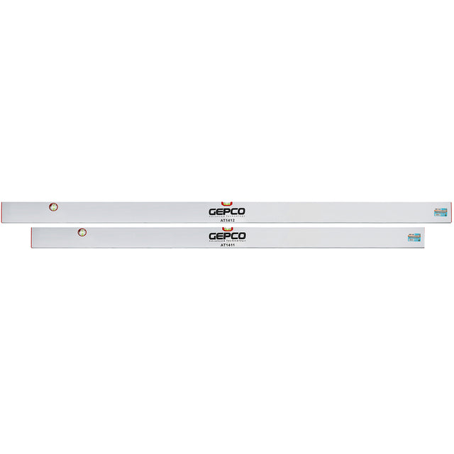 GEPCO Riga da Muratore 2pz 180-200 cm Alu Putzlatte - 2 Livelle a Bolla