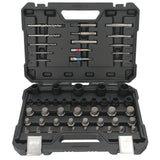 56-tlg. Ausdreher Schraubenausdreher Mutter Entferner Bolzenausdreher Werkzeug