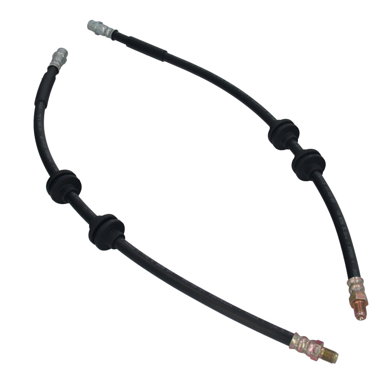 2x Bremsschlauch Bremsleitung Vorne Vorderachse für BMW 1er E81 E87 3er E90 E91