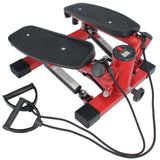Swing Side Stepper con computer, pedali regolabili ed espansori per fitness sportivo