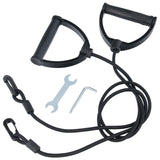 Stepper boczny z komputerem, regulowana wysokość pedałów, expander, sprzęt fitness