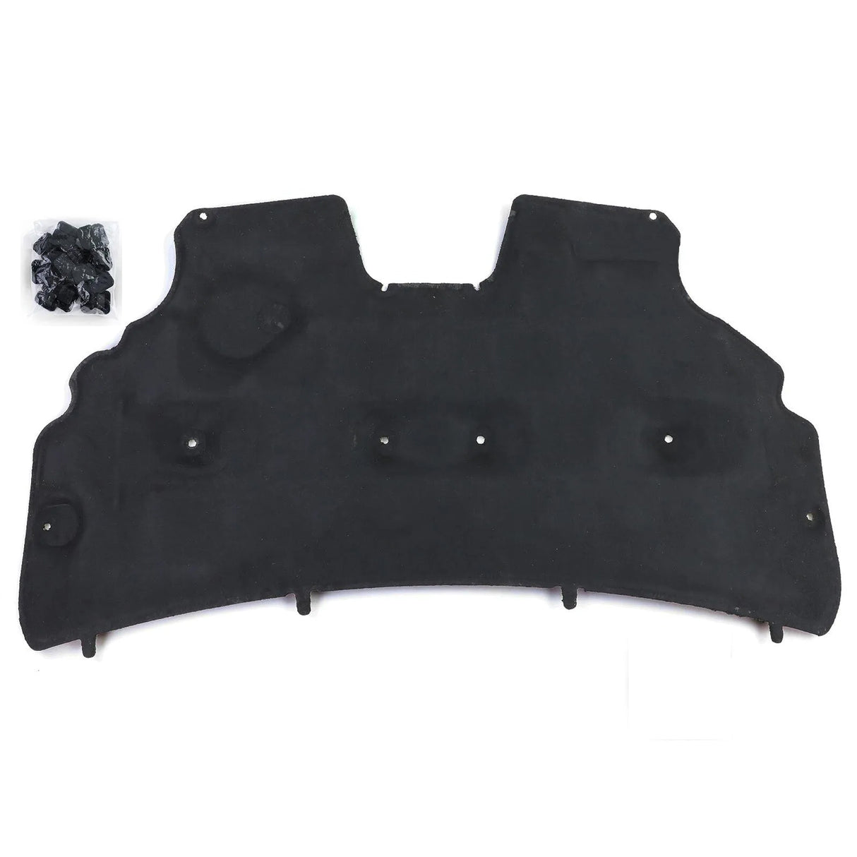 Mata dźwiękoizolacyjna do maski silnika z klipsami kompatybilna z Ford Fiesta VI