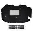 Spugna Insonorizzante Vano Motore Cofano con clips per SKODA SUPERB II 2008-2015