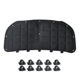 GEPCO Pannello isolante cofano motore + clip per VW Touran 1T3 Caddy 2K 2C 10-15