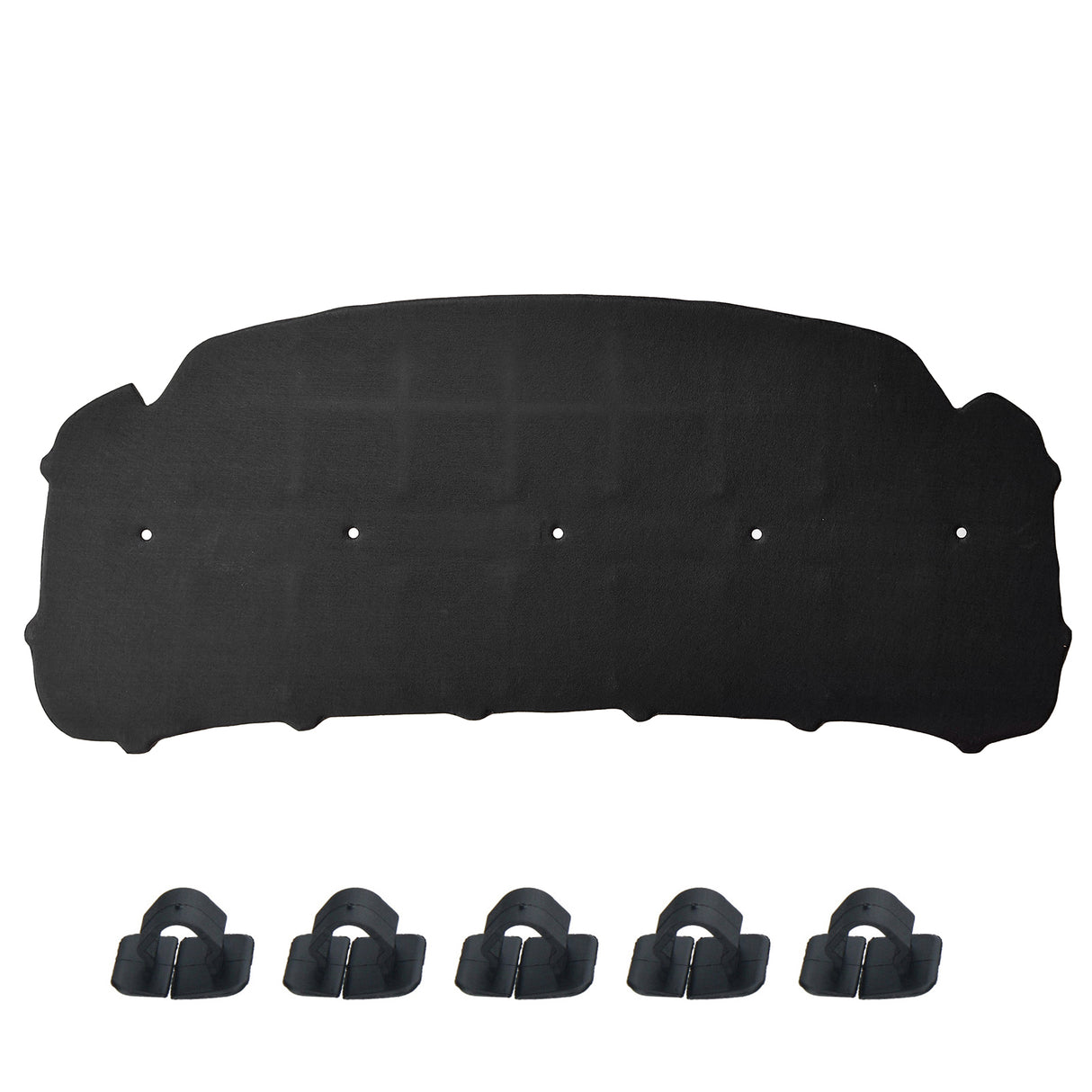 GEPCO Isolamento cofano motore per VW Caddy III 3 Touran 1T2 con clips