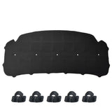 GEPCO Isolamento cofano motore per VW Caddy III 3 Touran 1T2 con clips