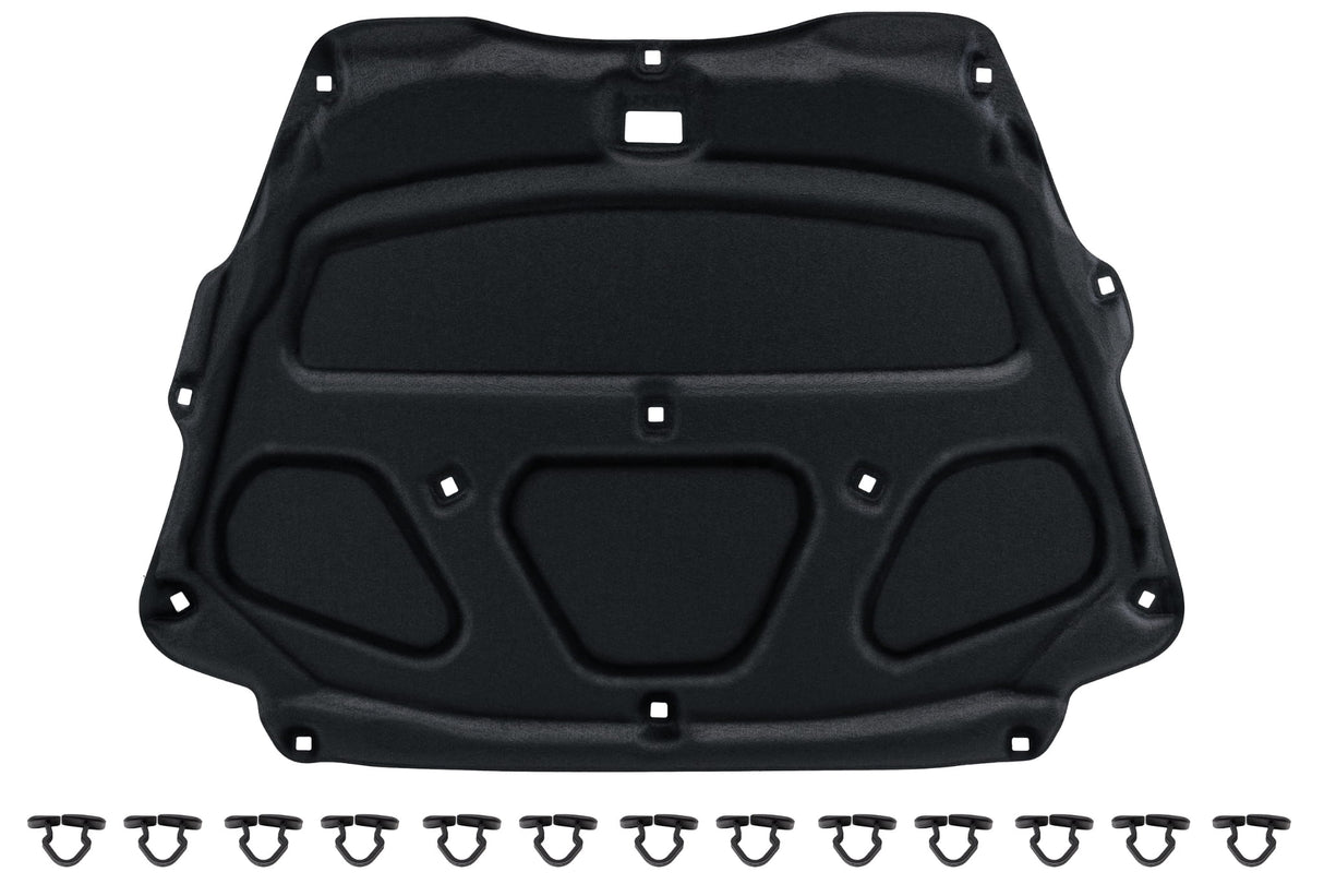 Cofano motore isolante per Porsche Cayenne II 92A 2010-2014 pre restyling 95855683100