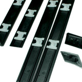 VW Golf 3 Zierleisten Türleisten (3/3) - Detailansicht, schwarz.